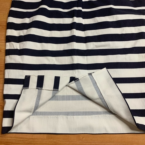 RW&CO. Striped Sleeveless Sheath Midi Dress - Size 2 - Picture 4 of 7